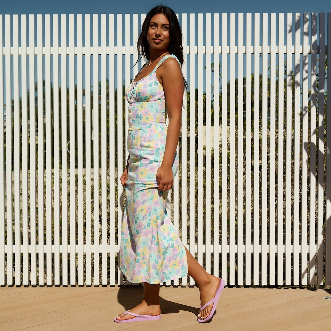 Arch Support Flip Flops - Classic - Lilac