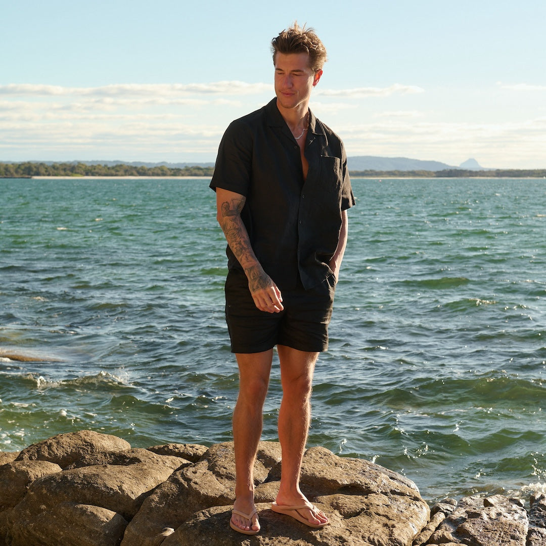 Arch Support Flip Flops - Classic - Tan